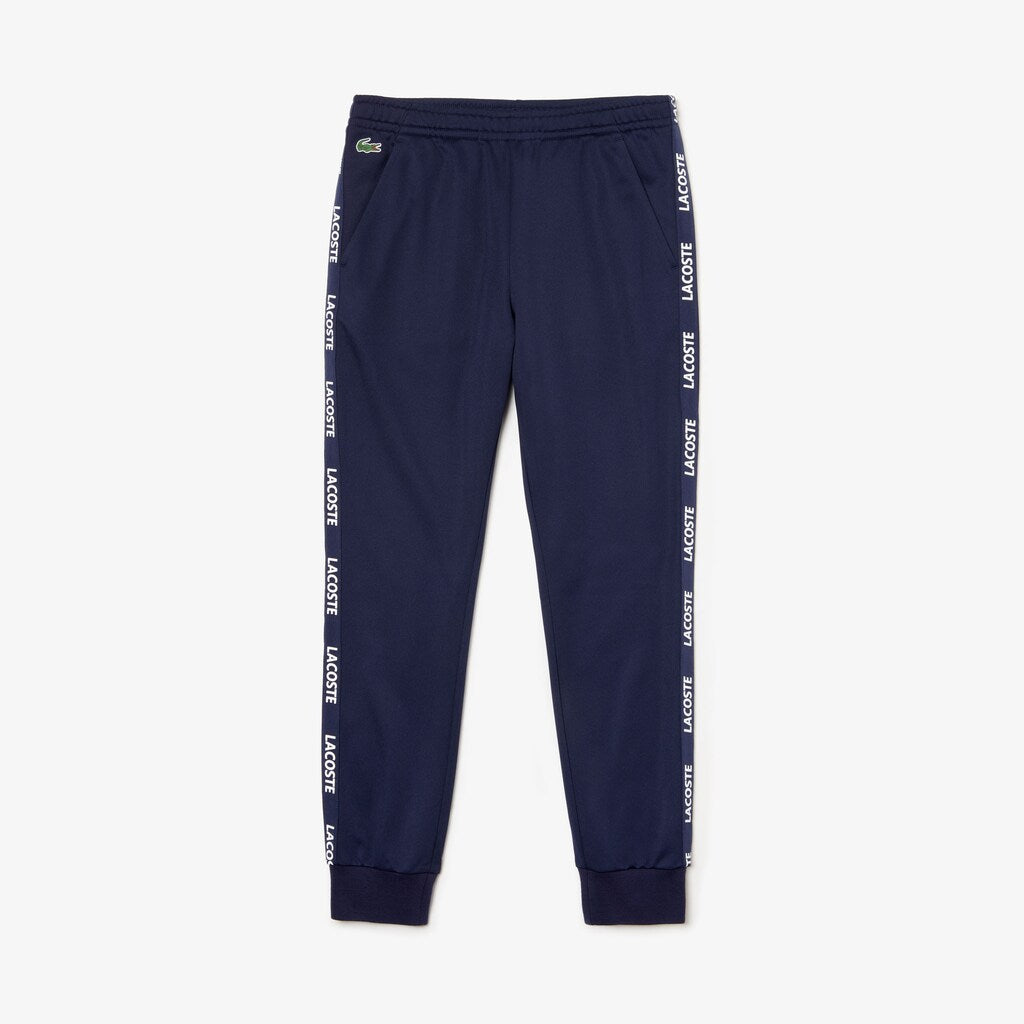 Men's SPORT Signature Bands Piqué Track Pants / Lacoste
