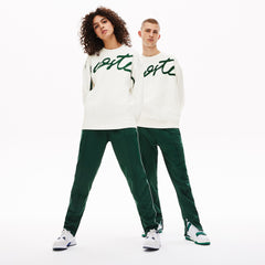 Unisex LIVE Signature Texturized Fleece Sweatshirt / Lacoste