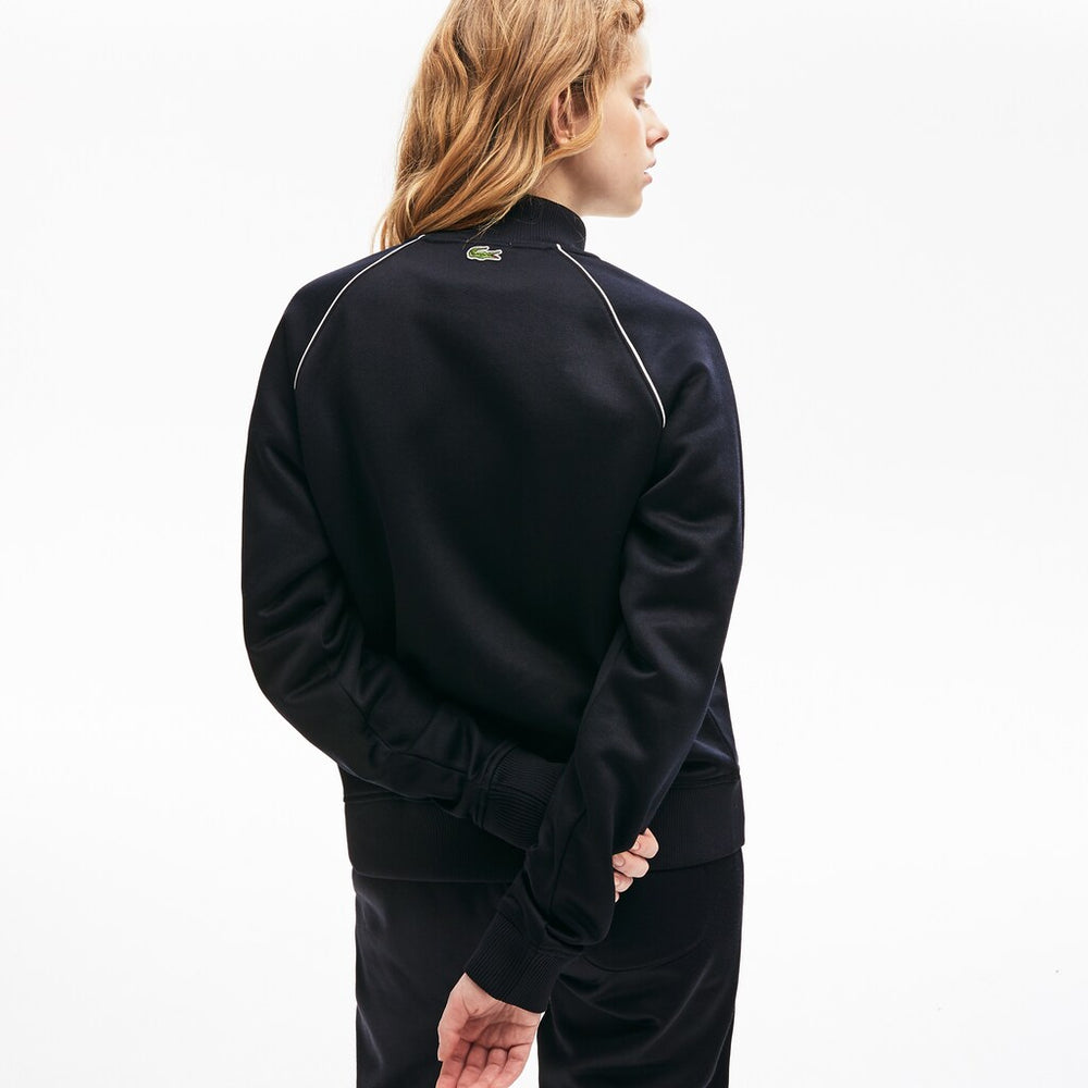 Unisex LIVE Signature Knit Zip Sweatshirt / Lacoste