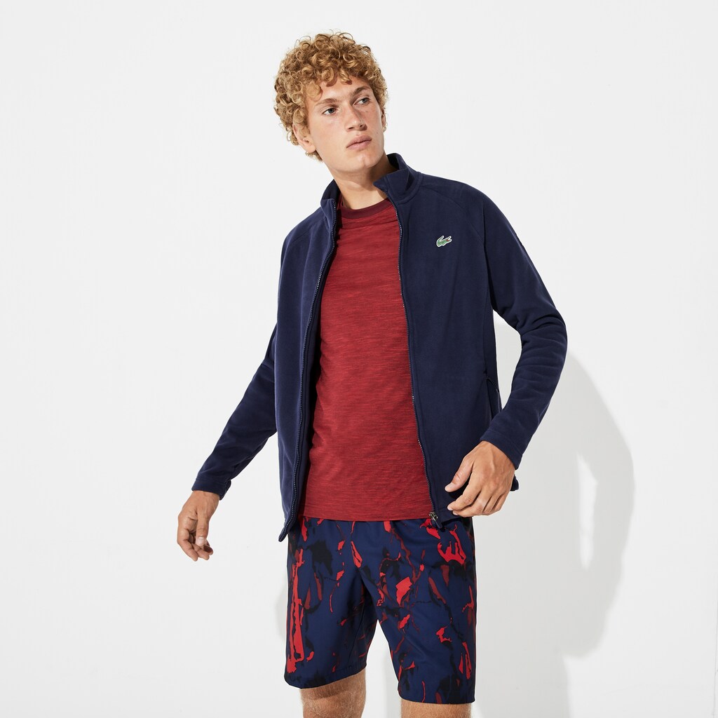 Men's SPORT Novak Djokovic Tech Fleece Jacket / Lacoste