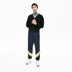 Men's LIVE Signature Velour Cardigan / Lacoste