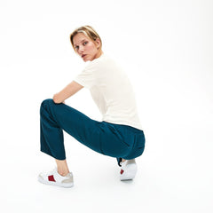 Women's Motion Lightweight Ribbed Lyocell T-Shirt / Lacoste