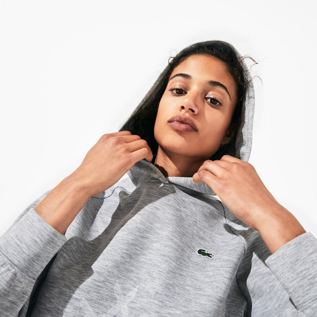Women's SPORT Printed Fleece Tennis Sweatshirt / Lacoste