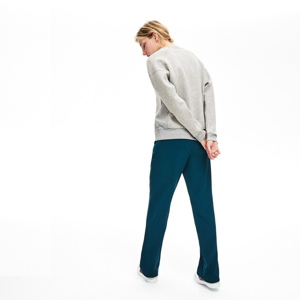 Women's Ribbed-Panel Two-Tone Sweatshirt / Lacoste