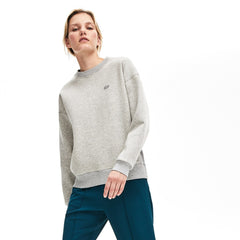 Women's Ribbed-Panel Two-Tone Sweatshirt / Lacoste