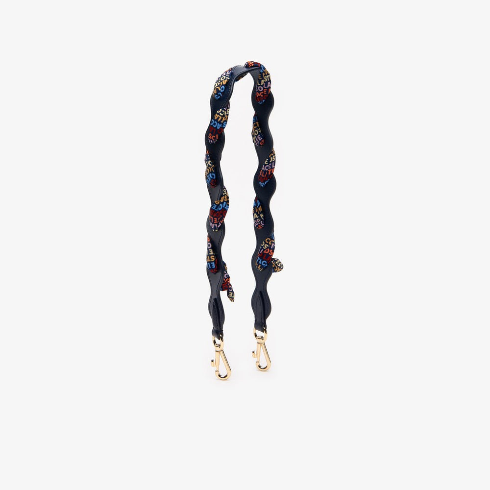Women's Braided Leather Shoulder Strap / Lacoste
