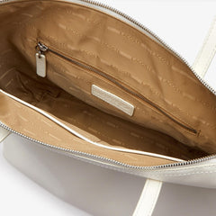 Women's L.12.12 Small Leather Tote Bag / Lacoste