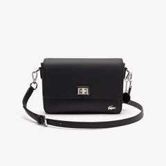 Women's Daily Classic Coated Canvas Shoulder Bag / Lacoste