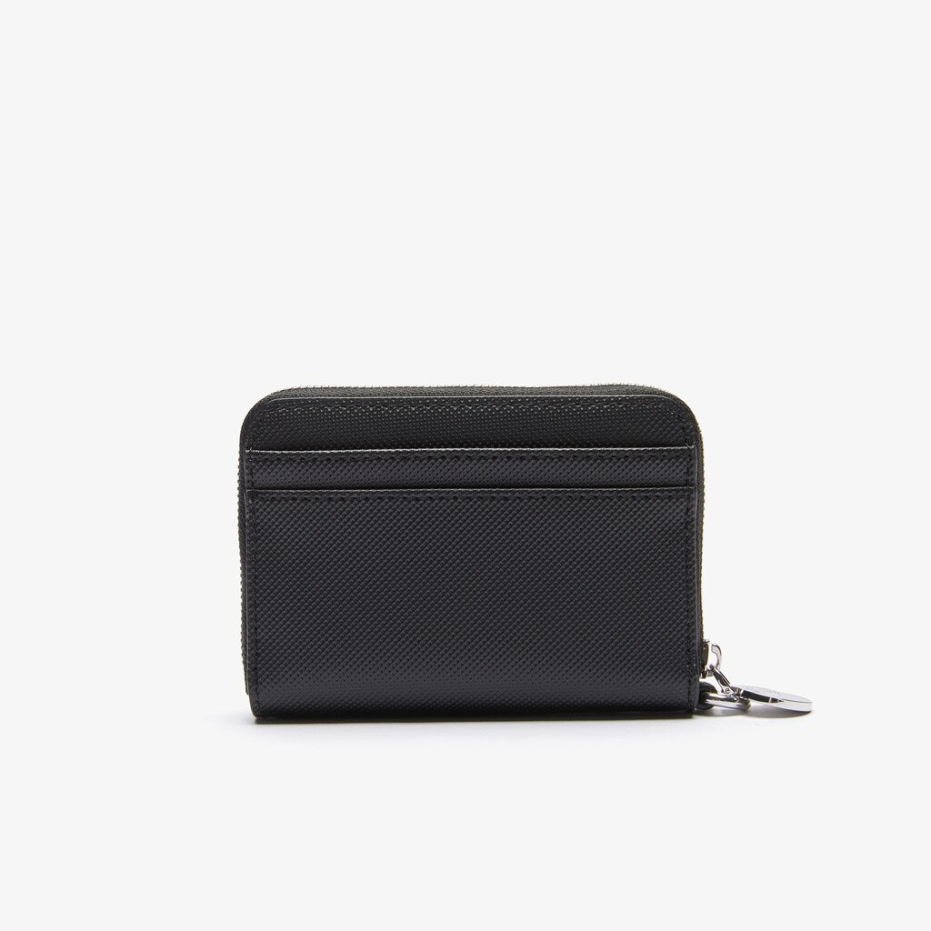 Women's Daily Classic Small Coated Canvas Wallet / Lacoste