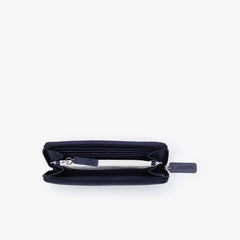 Women's L.12.12 Concept Petit Piqué 12 Card Zip Wallet / Lacoste