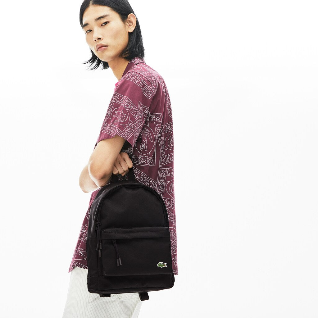 Men's Neocroc Small Canvas Backpack / Lacoste