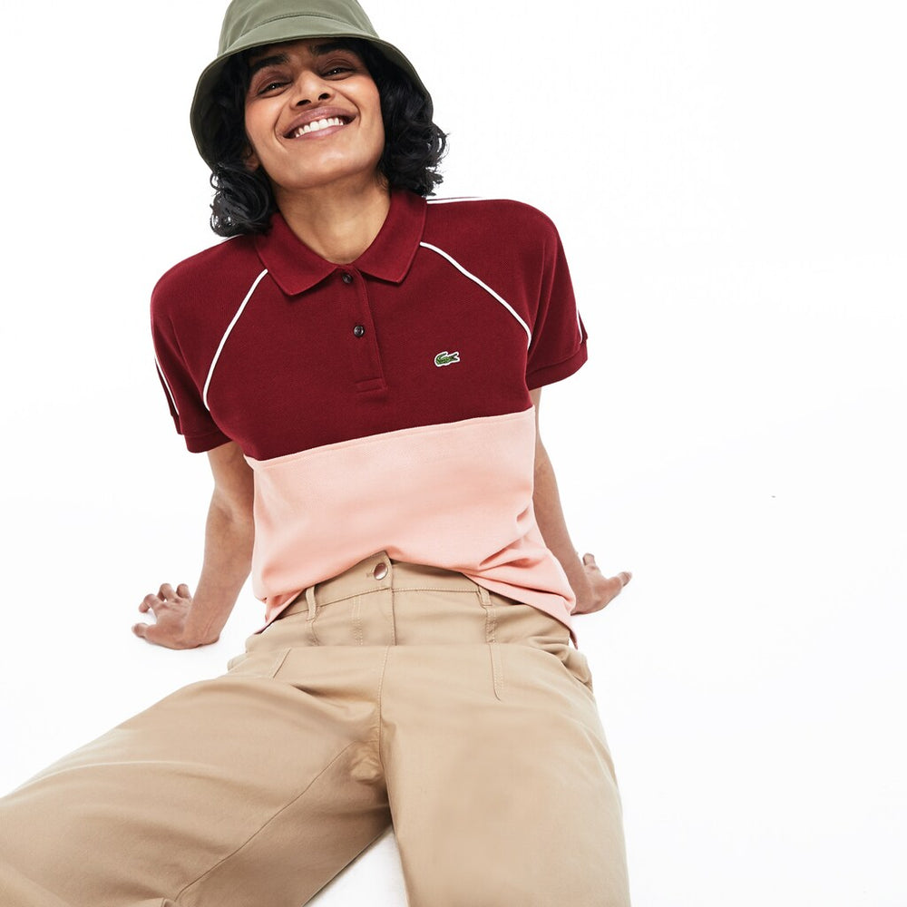 Women's Slim Fit Petit Piqué Polo Shirt / Lacoste