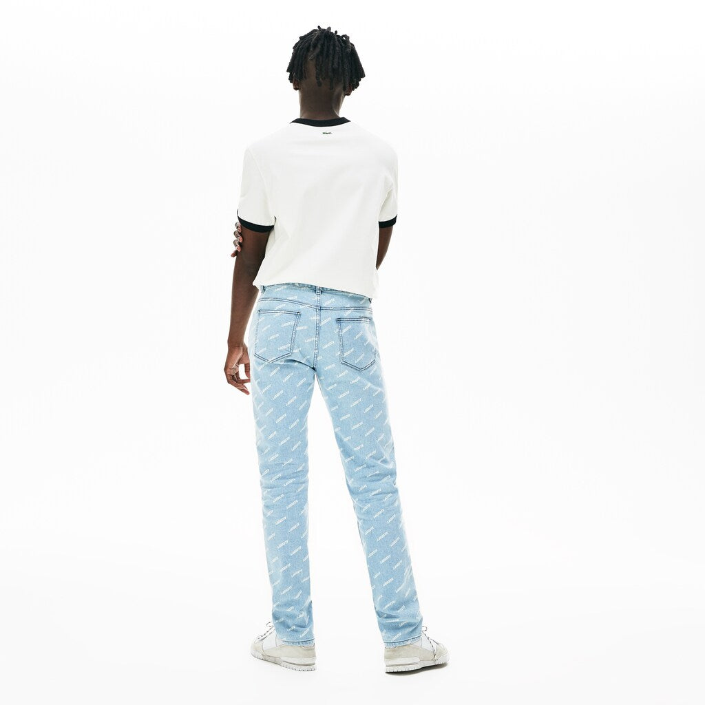 Men's LIVE Printed Logo Jeans / Lacoste