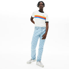Men's LIVE Printed Logo Jeans / Lacoste