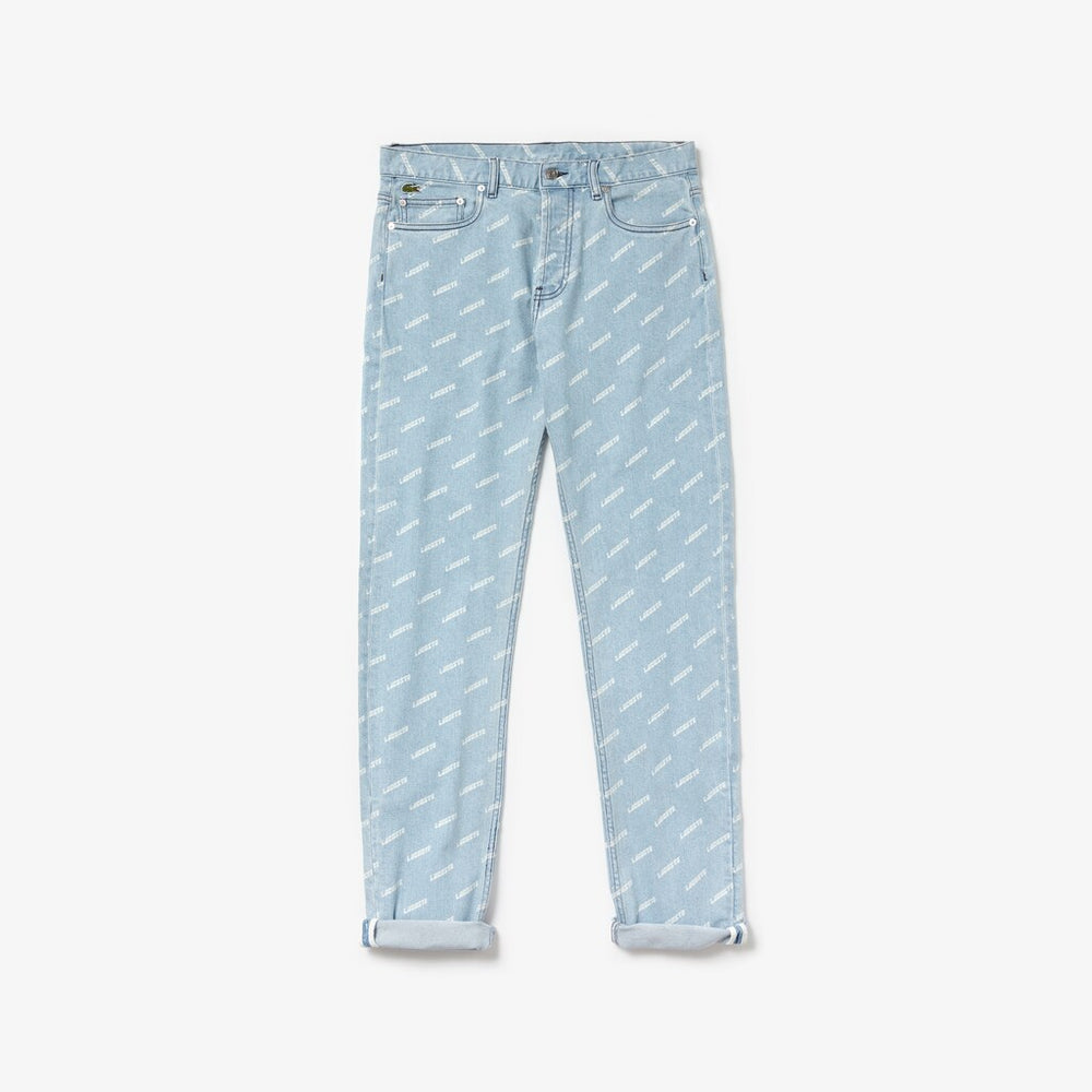 Men's LIVE Printed Logo Jeans / Lacoste