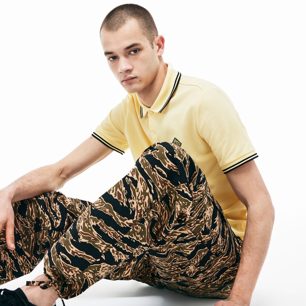 Men's LIVE Camouflage Cargo Pants / Lacoste