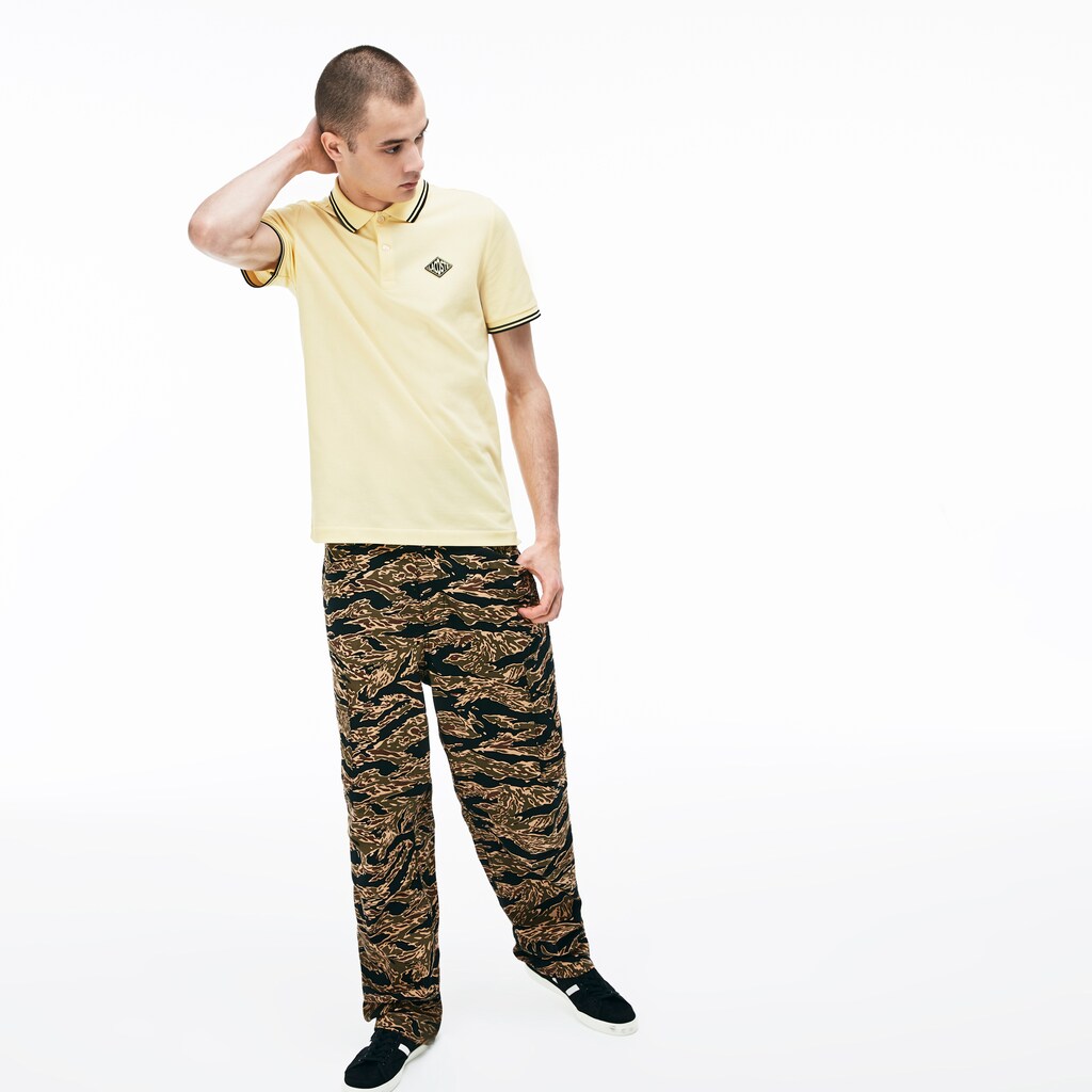 Men's LIVE Camouflage Cargo Pants / Lacoste