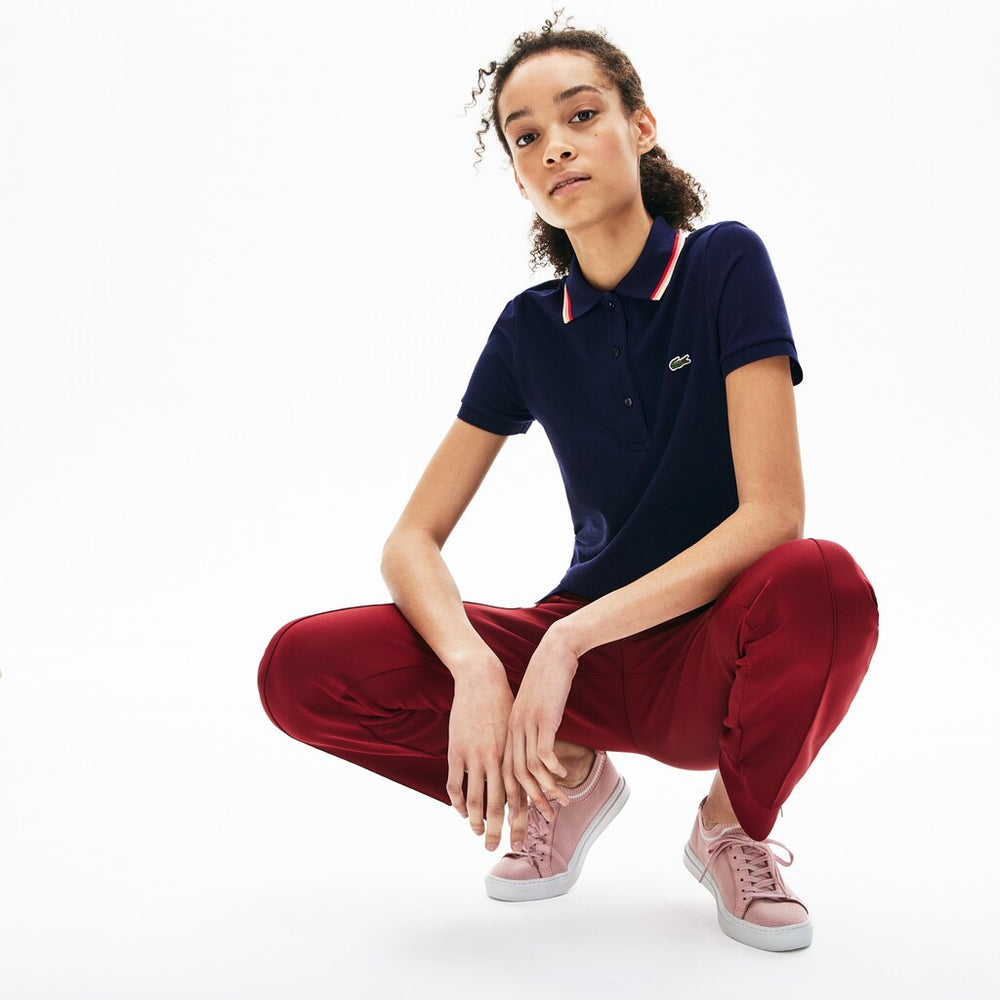 Women's Slim Fit Cotton Petit Piqué Polo / Lacoste