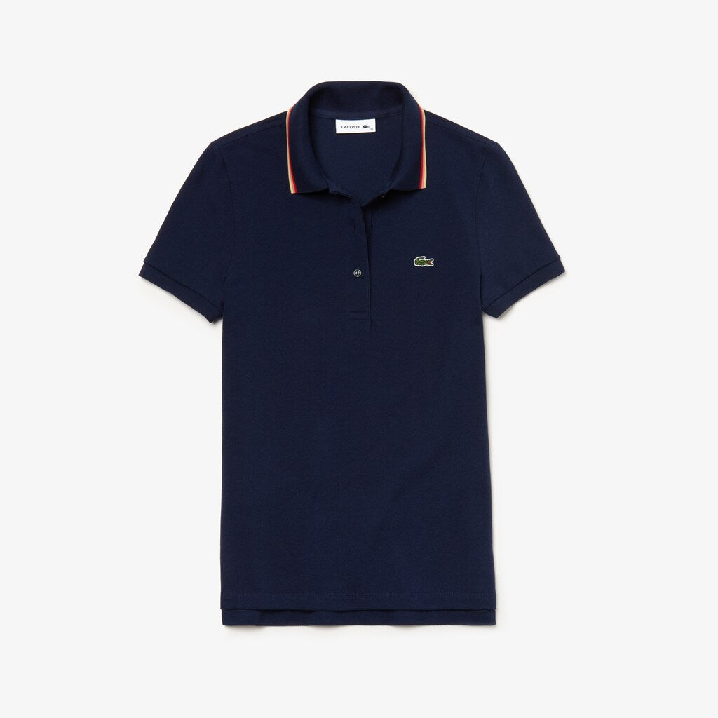 Women's Slim Fit Cotton Petit Piqué Polo / Lacoste