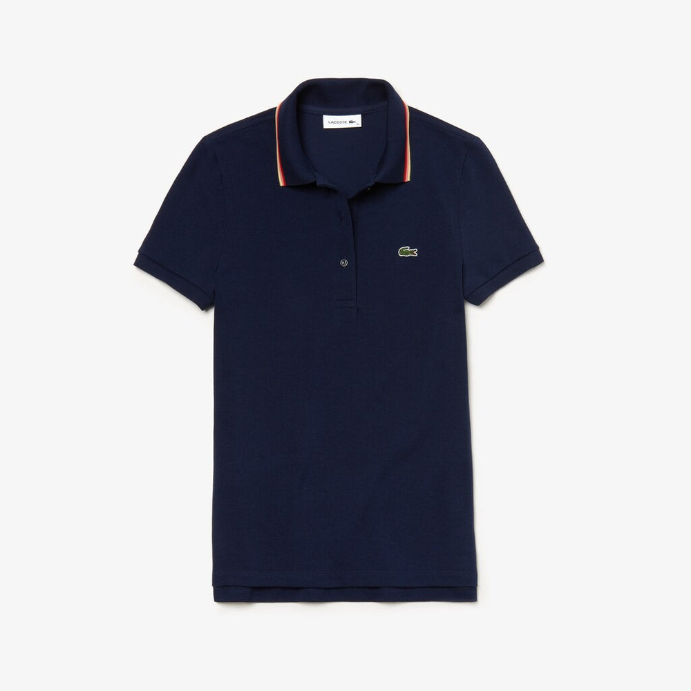 Women's Slim Fit Cotton Petit Piqué Polo / Lacoste