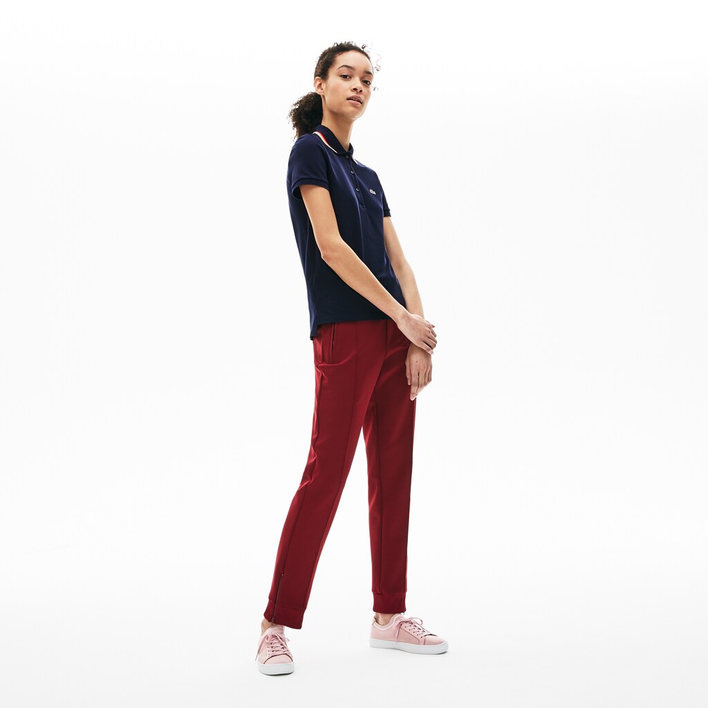 Women's Slim Fit Cotton Petit Piqué Polo / Lacoste