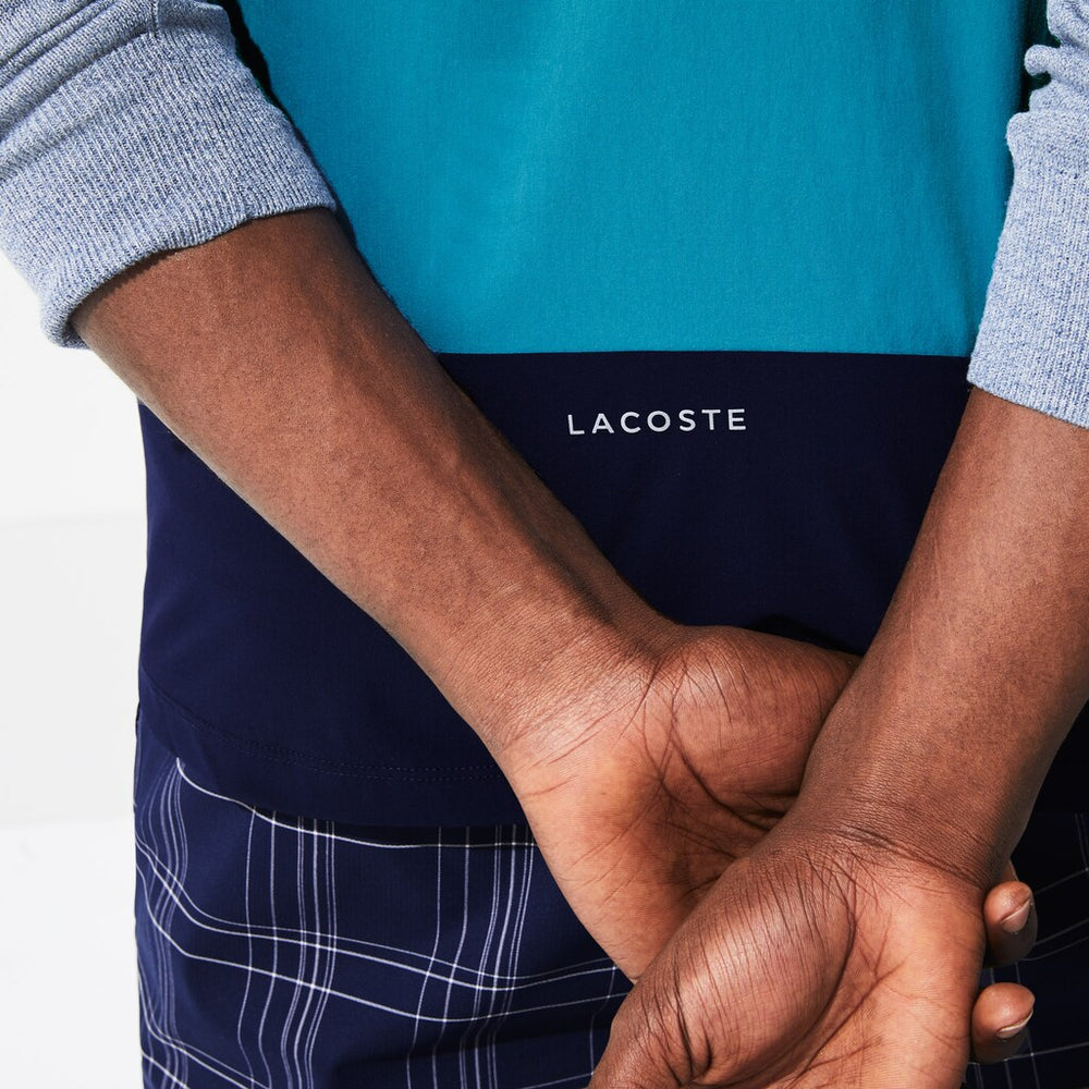 Men's  SPORT Colorblock Technical Taffeta Golf Quilted Vest / Lacoste