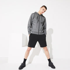 Men's SPORT Oversized Croc Zip Fleece Sweatshirt / Lacoste