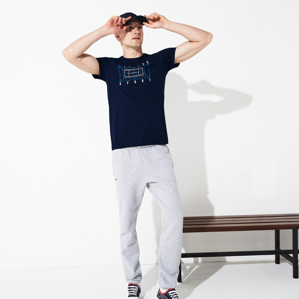 Men's SPORT Crew Neck Tech Jersey T-shirt / Lacoste