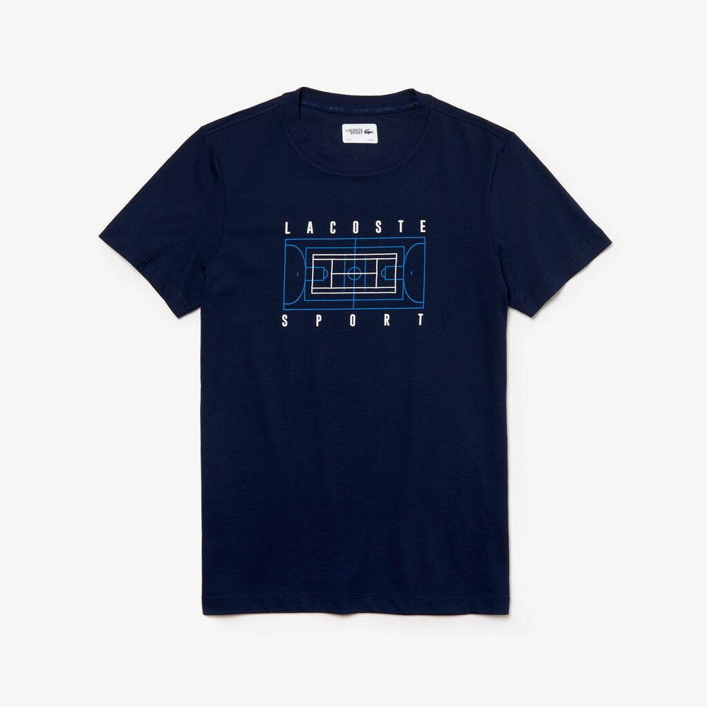 Men's SPORT Crew Neck Tech Jersey T-shirt / Lacoste