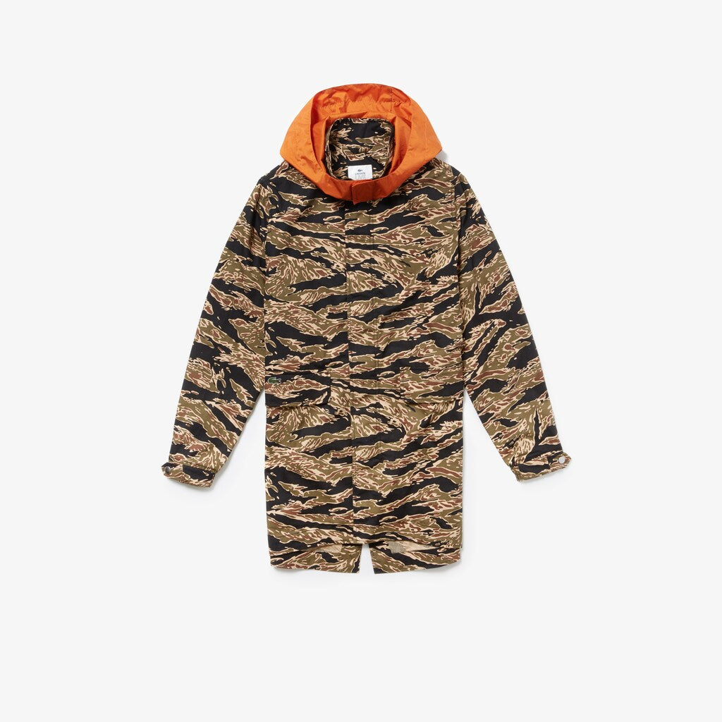 Unisex LIVE Camouflage Parka / Lacoste