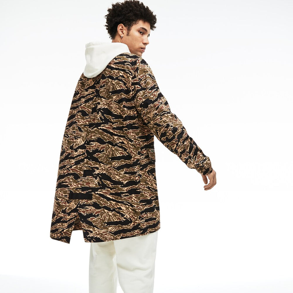 Unisex LIVE Camouflage Parka / Lacoste