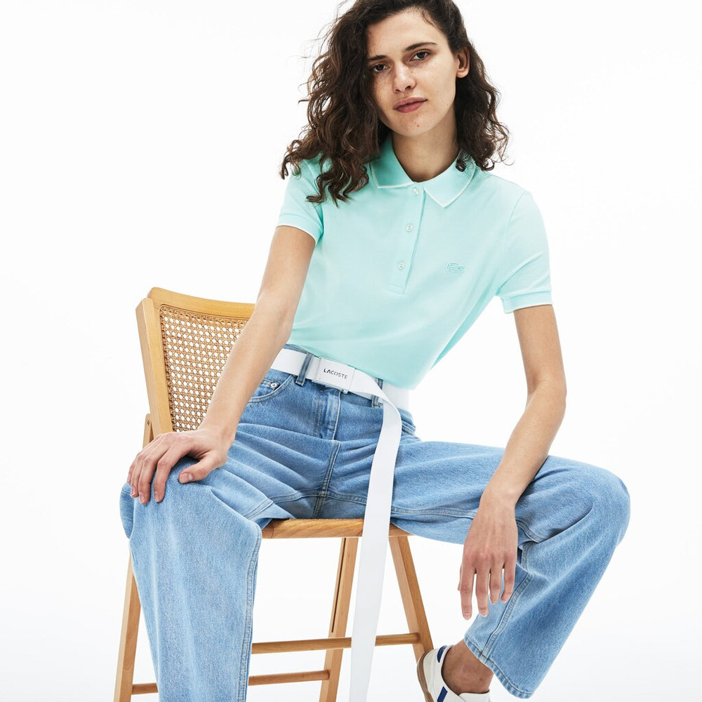 Women's Slim Fit Stretch Polo Shirt / Lacoste