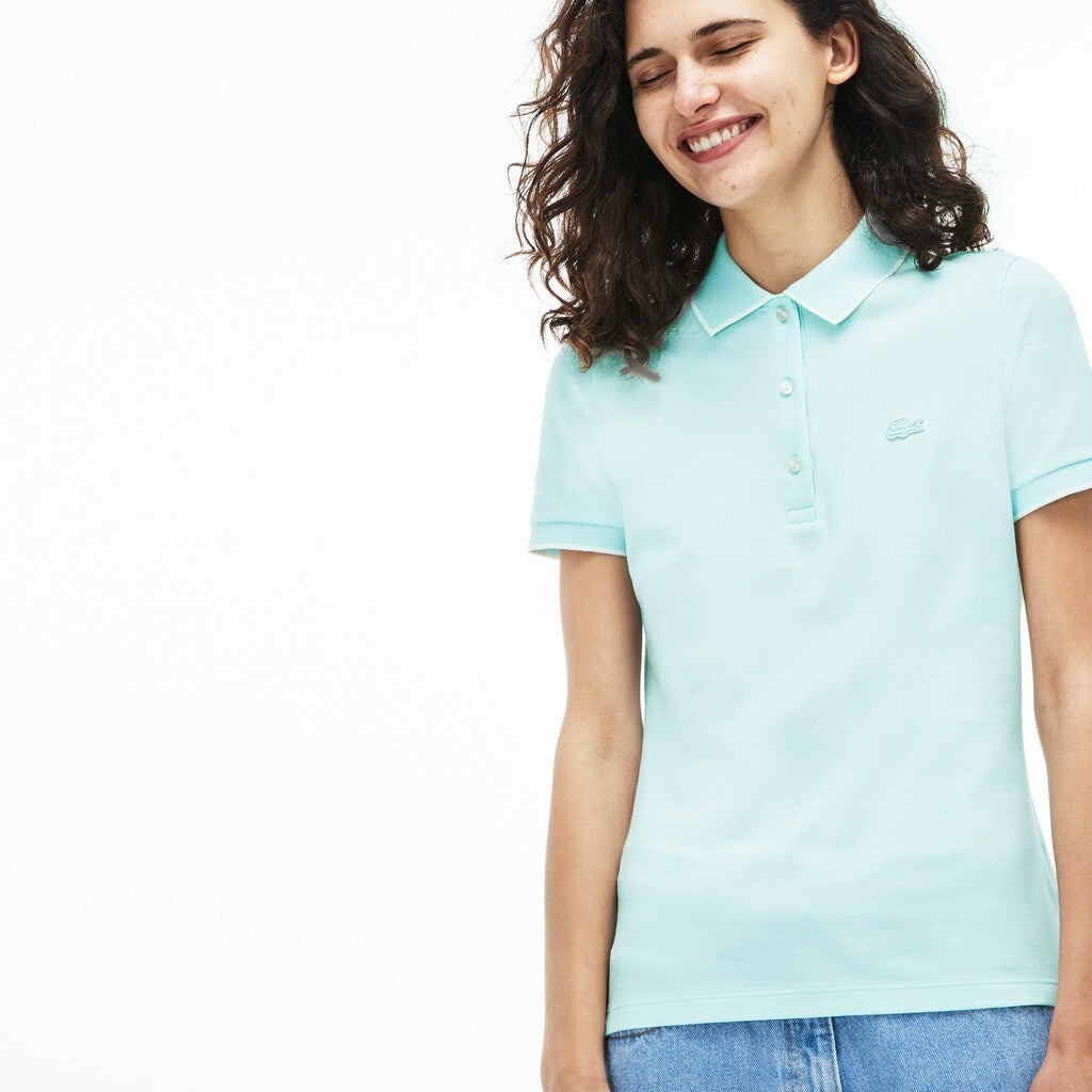 Women's Slim Fit Stretch Polo Shirt / Lacoste