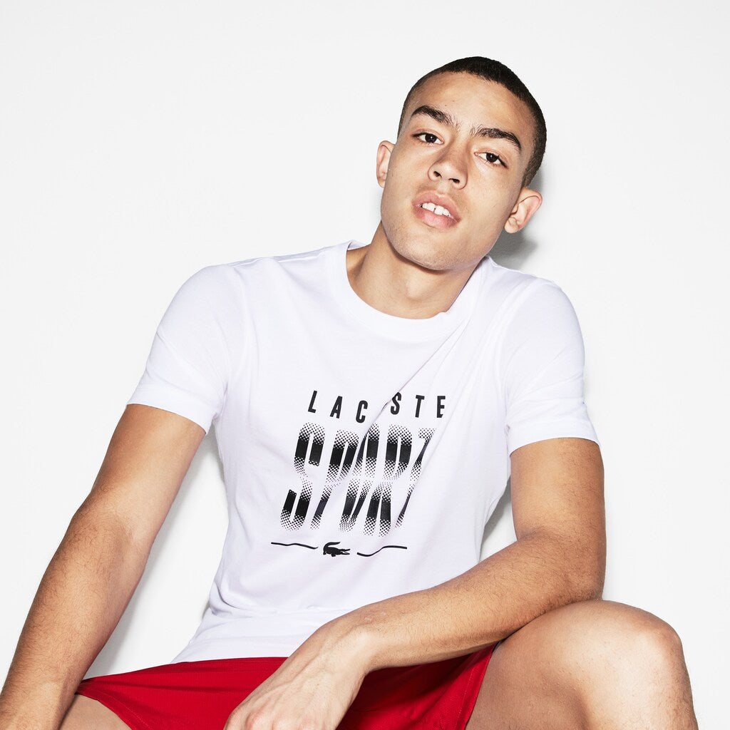 Men's SPORT Crew Neck Jersey Tennis T-shirt / Lacoste