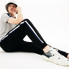 Men's Striped Accent Fleece Sweatpants / Lacoste