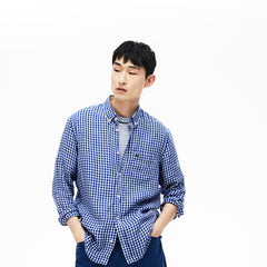 Men's Regular Fit Linen Shirt / Lacoste