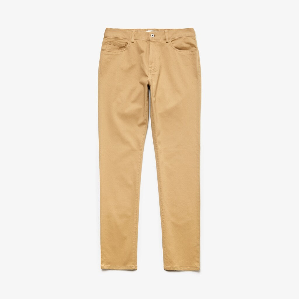 Men's Slim Fit Stretch Cotton Pants / Lacoste