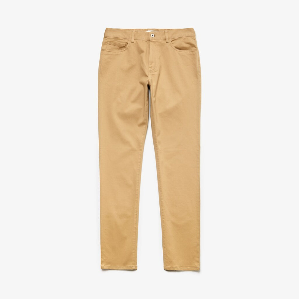 Men's Slim Fit Stretch Cotton Pants / Lacoste
