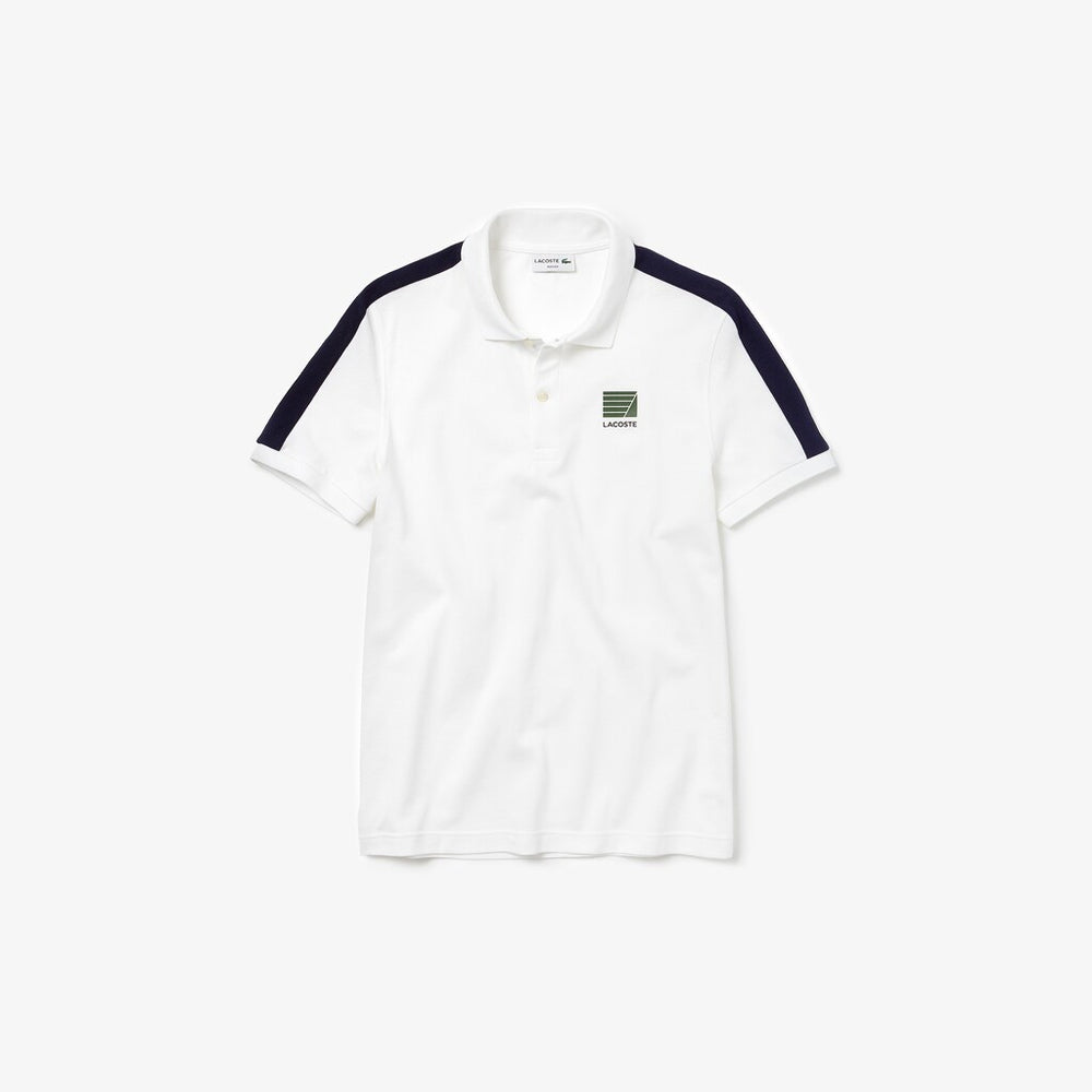 Men's Slim Fit Cotton Mini Piqué Polo / Lacoste