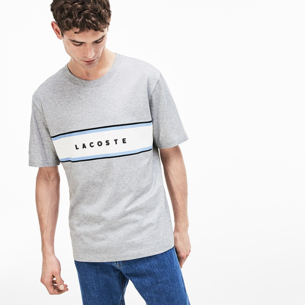 Men's Crew Neck Cotton T-shirt / Lacoste