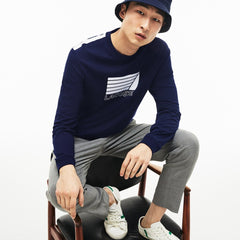 Men's Crew Neck Cotton T-shirt / Lacoste