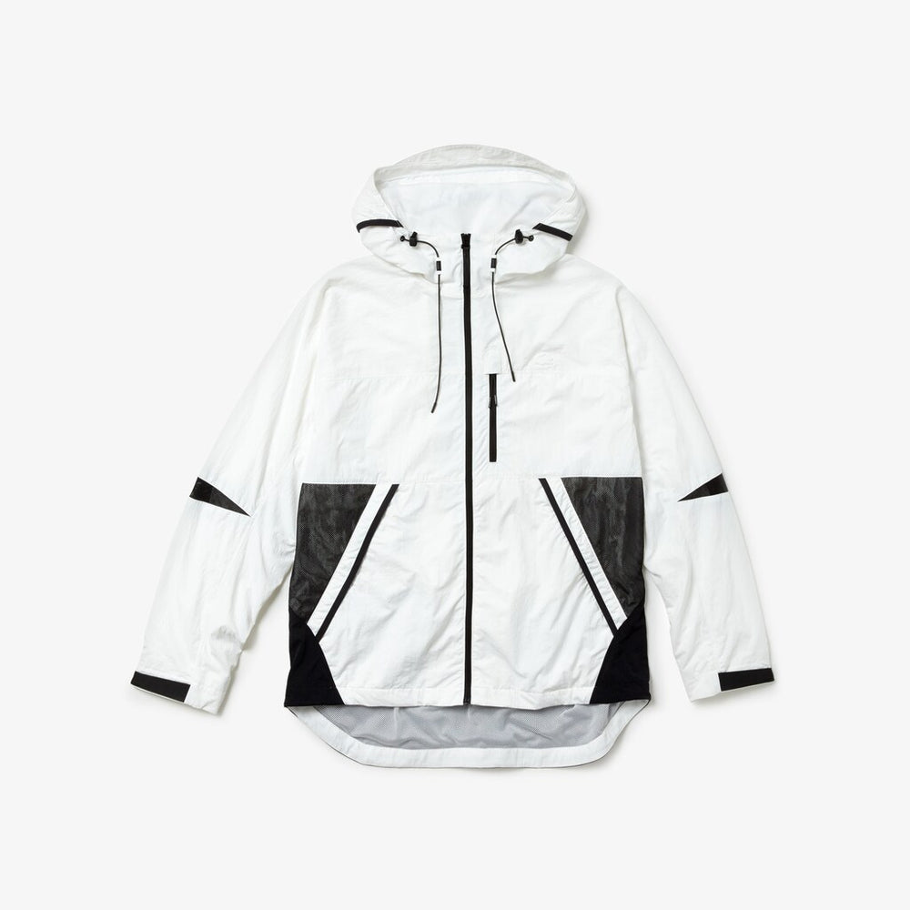 Men's Lacoste Motion Collapsible Colorblock Windbreaker / Lacoste