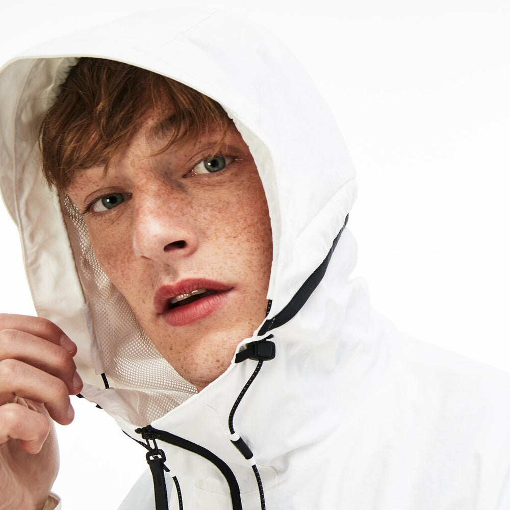 Men's Lacoste Motion Collapsible Colorblock Windbreaker / Lacoste