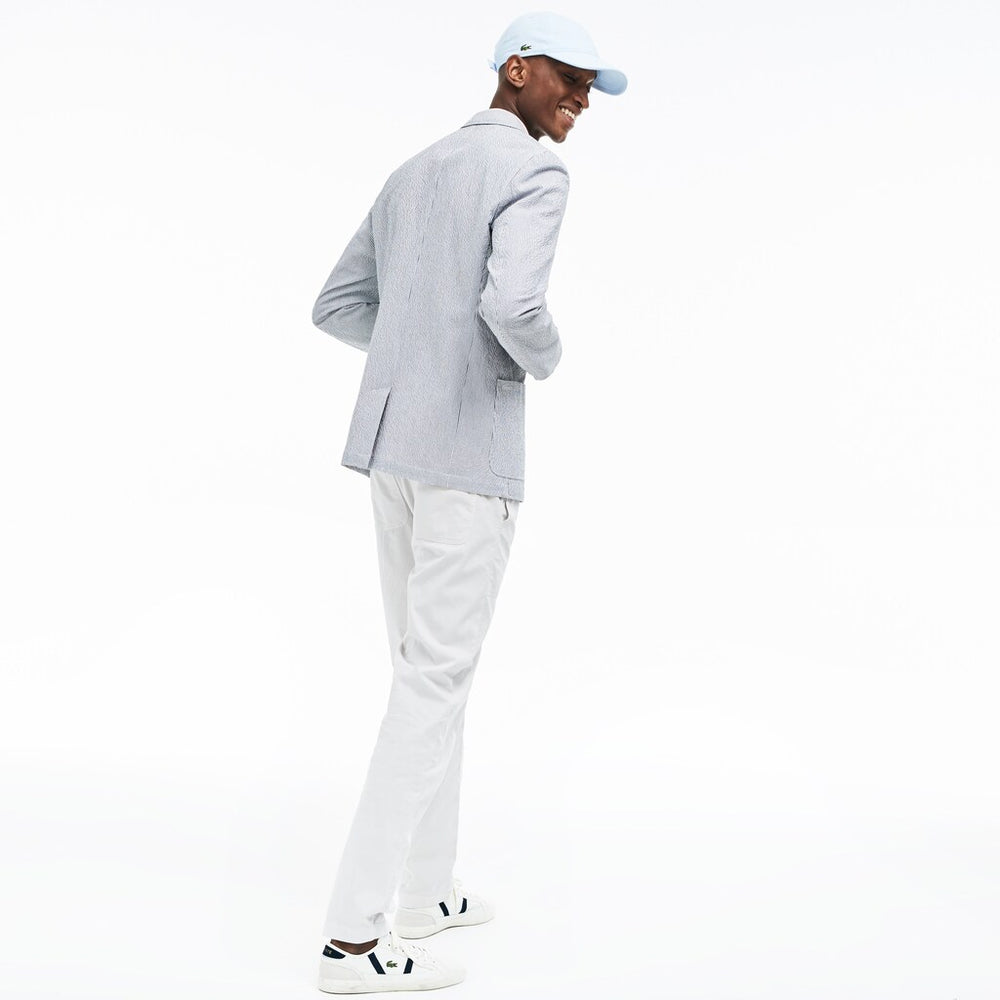 Men's Slim Fit Stretch Cotton Blazer / Lacoste