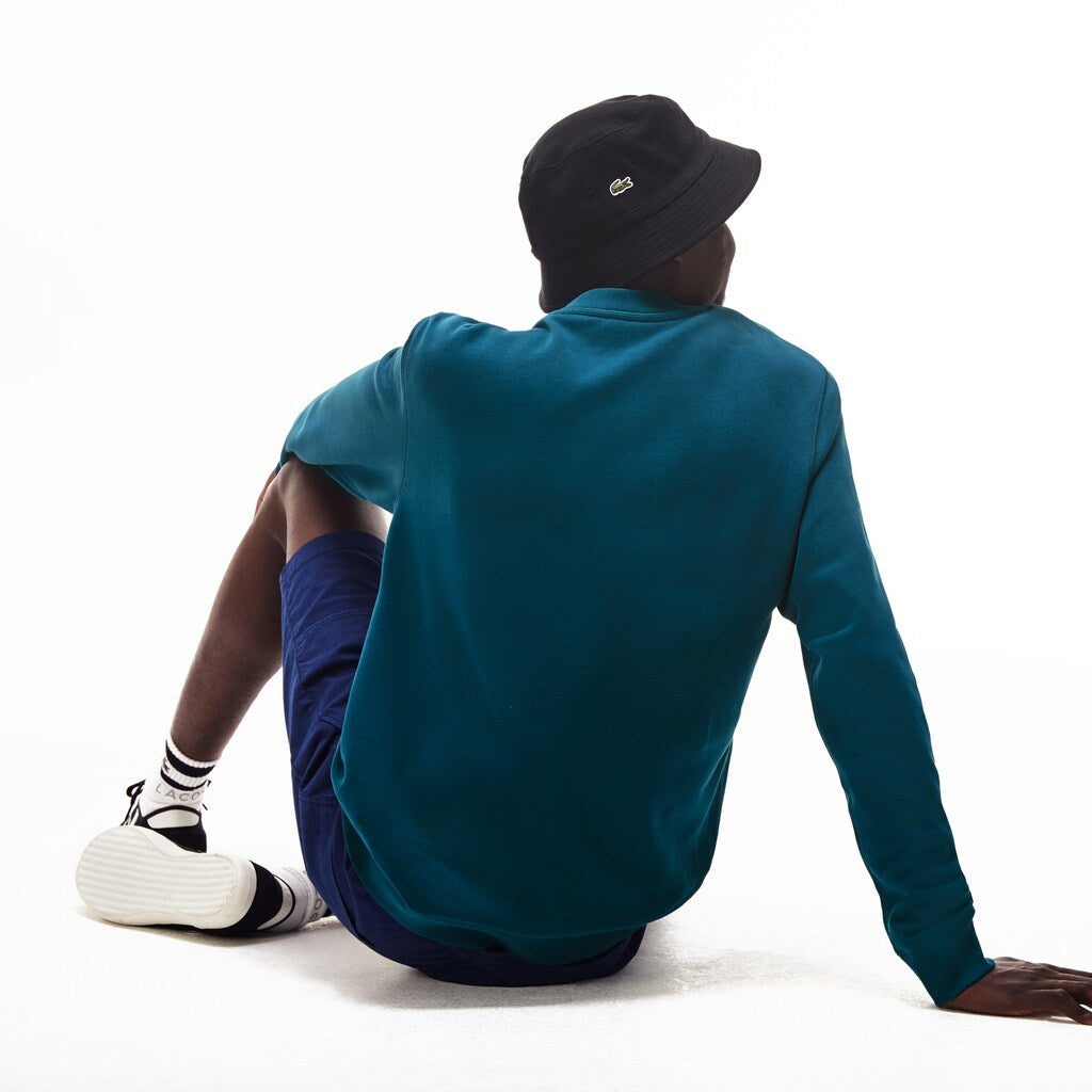 Men's Crew Neck Fleece Sweatshirt / Lacoste