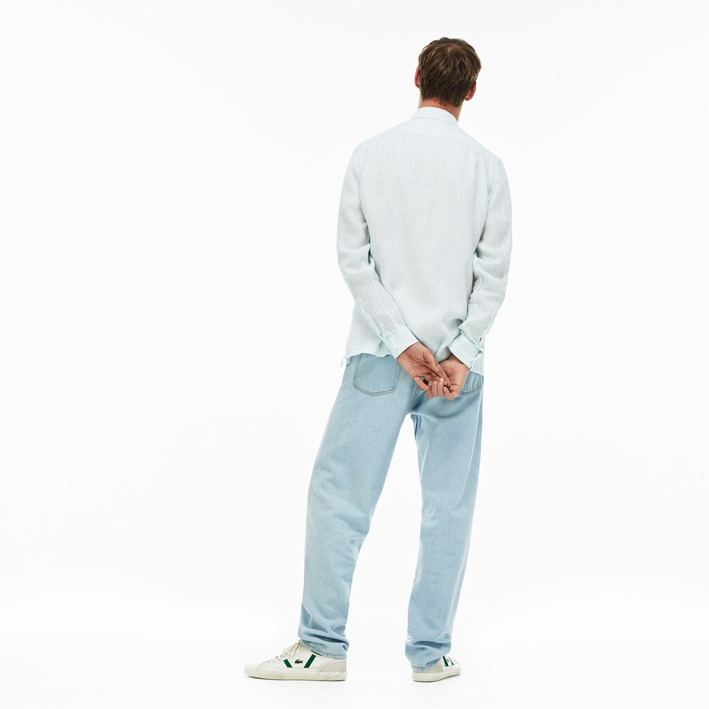 Men's Regular Fit Linen Shirt / Lacoste