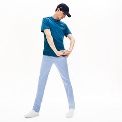 Men's Slim Fit Stretch Cotton Pants / Lacoste