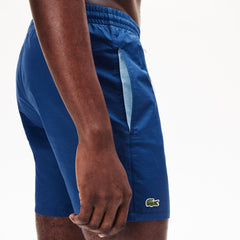 Men's Lightweight Cotton Swim Trunks With Pockets / Lacoste