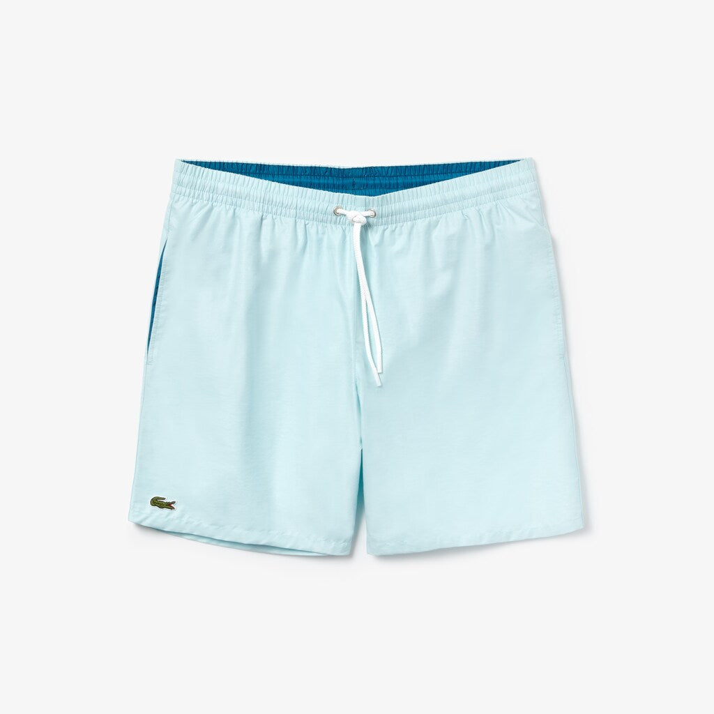 Men's Lightweight Cotton Swim Trunks With Pockets / Lacoste