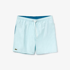 Men's Lightweight Cotton Swim Trunks With Pockets / Lacoste